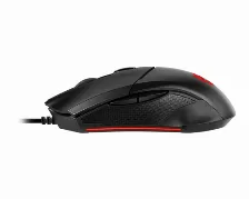 Mouse Optico Gamer Msi Clutch Gm08, Usb, Resolucion 4200 Dpi, Color Negro